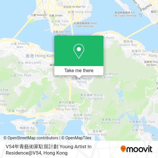 V54年青藝術家駐留計劃 Young Artist In Residence@V54地圖