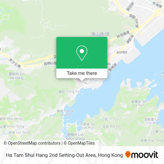 Ha Tam Shui Hang 2nd Setting-Out Area map