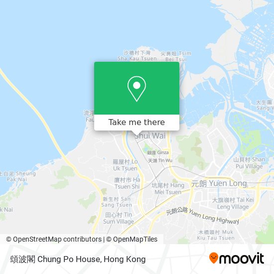 頌波閣 Chung Po House map