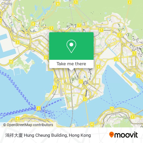 鴻祥大廈 Hung Cheung Building地圖