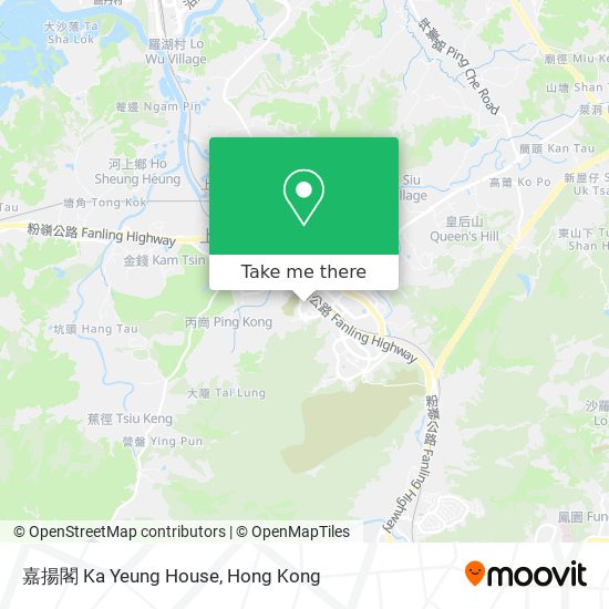 嘉揚閣 Ka Yeung House map