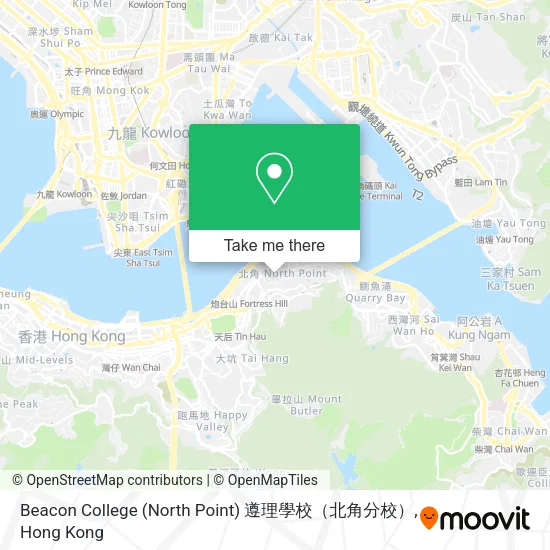 Beacon College (North Point) 遵理學校（北角分校） map