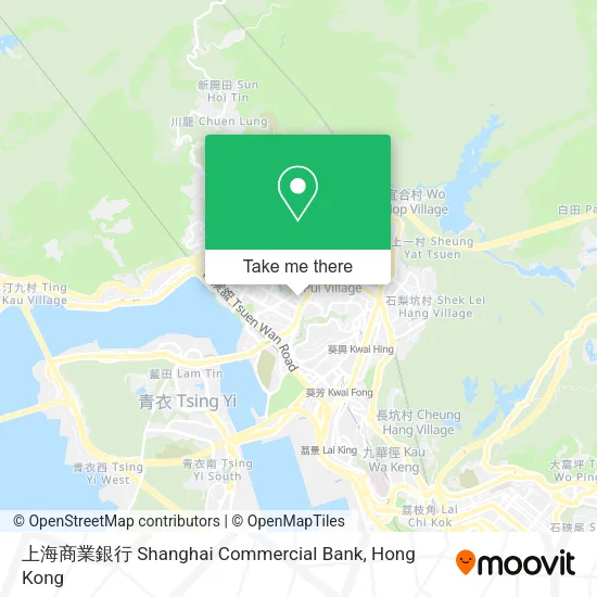 上海商業銀行 Shanghai Commercial Bank地圖