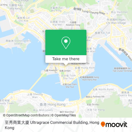 至秀商業大廈 Ultragrace Commercial Building map