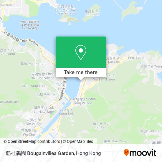 簕杜鵑園 Bougainvillea Garden map