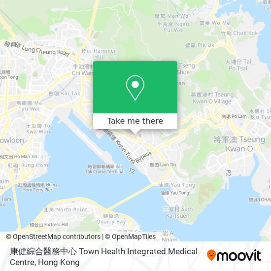 康健綜合醫務中心 Town Health Integrated Medical Centre map