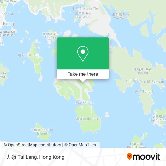 大嶺 Tai Leng map