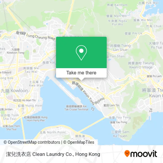 潔兒洗衣店 Clean Laundry Co.地圖