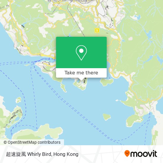 超速旋風 Whirly Bird map