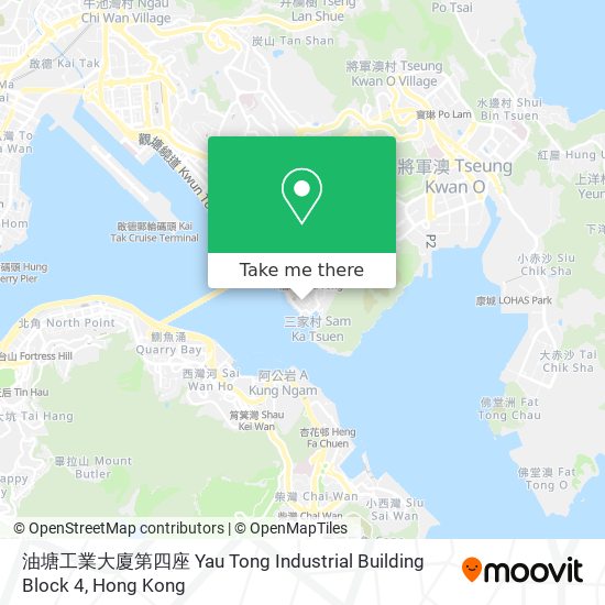 油塘工業大廈第四座 Yau Tong Industrial Building Block 4 map