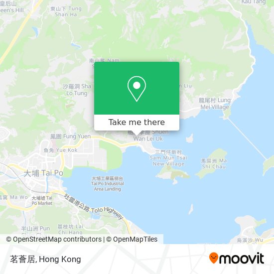 茗薈居 map