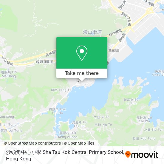沙頭角中心小學 Sha Tau Kok Central Primary School map