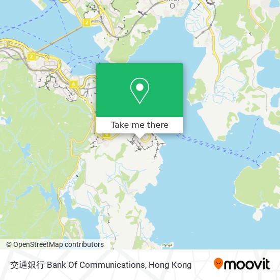 交通銀行 Bank Of Communications map