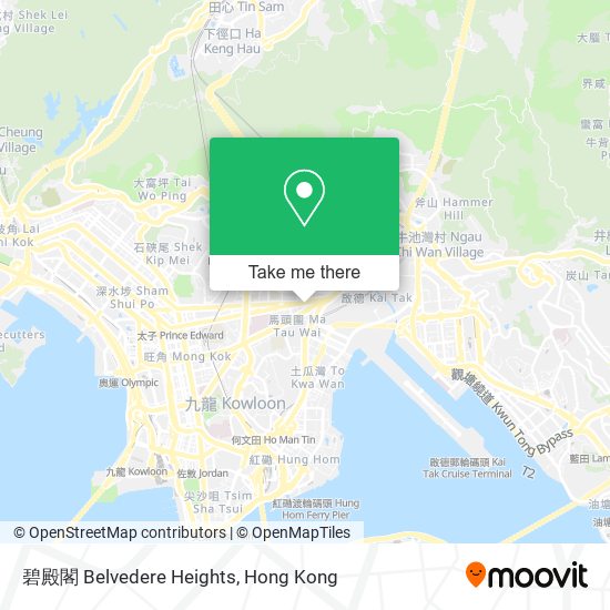 碧殿閣 Belvedere Heights map