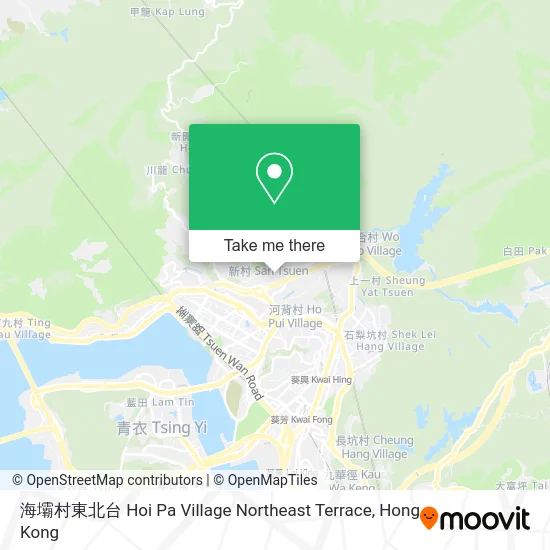 海壩村東北台 Hoi Pa Village Northeast Terrace map