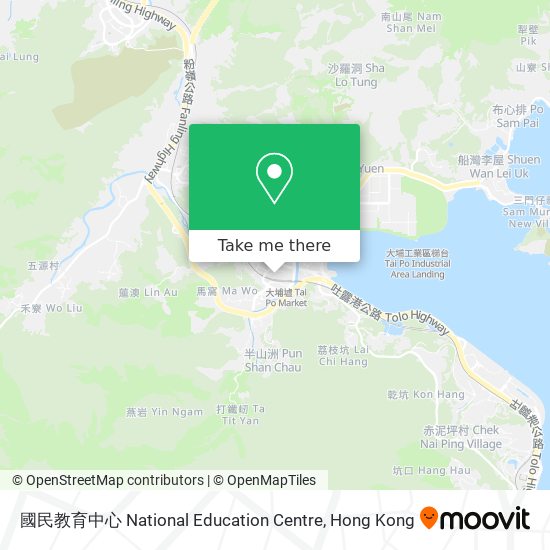 國民教育中心 National Education Centre map