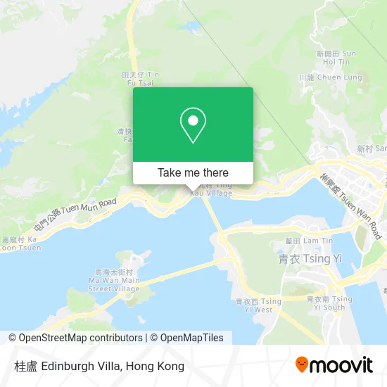 桂盧 Edinburgh Villa map