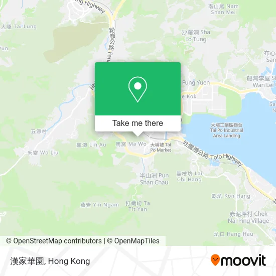 漢家華園 map