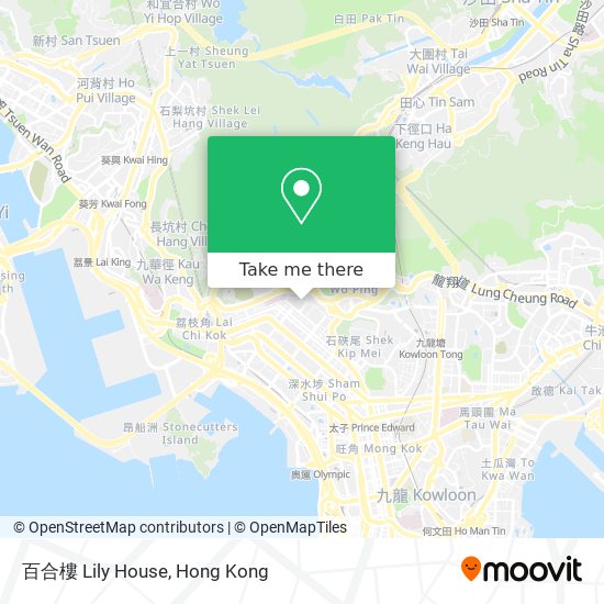 百合樓 Lily House map