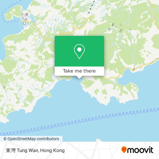 東灣 Tung Wan map