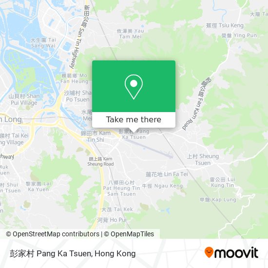 彭家村 Pang Ka Tsuen map