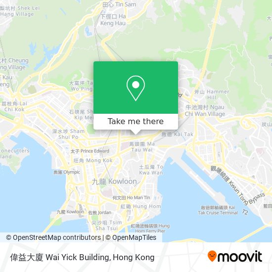 偉益大廈 Wai Yick Building map