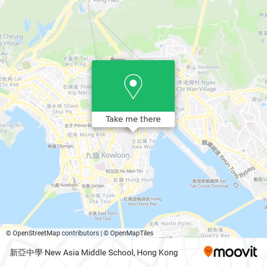 新亞中學 New Asia Middle School地圖