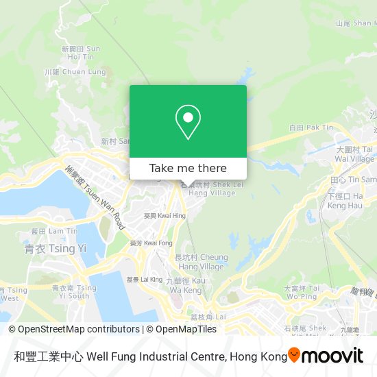 和豐工業中心 Well Fung Industrial Centre map