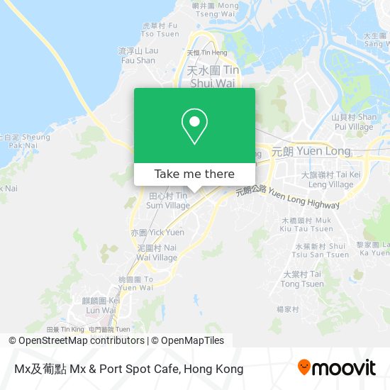 Mx及葡點 Mx & Port Spot Cafe地圖