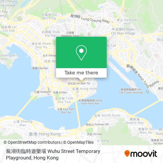 蕪湖街臨時遊樂場 Wuhu Street Temporary Playground map