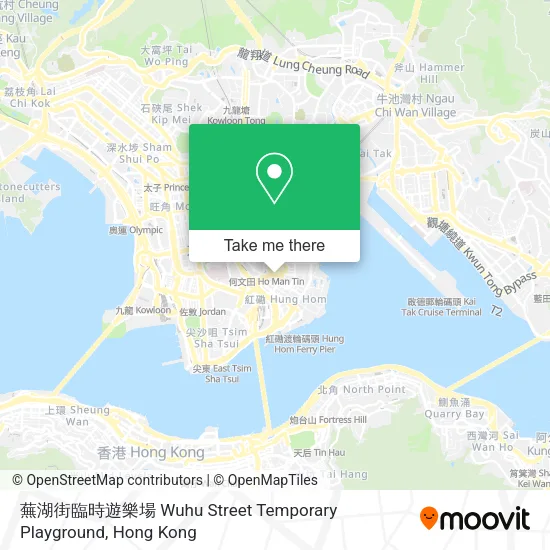蕪湖街臨時遊樂場 Wuhu Street Temporary Playground map