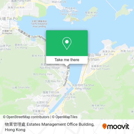 物業管理處 Estates Management Office Building地圖