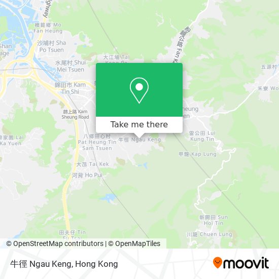 牛徑 Ngau Keng map