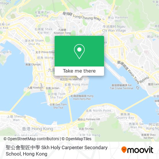 聖公會聖匠中學 Skh Holy Carpenter Secondary School map