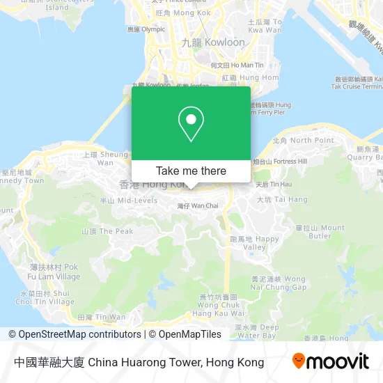 中國華融大廈 China Huarong Tower map