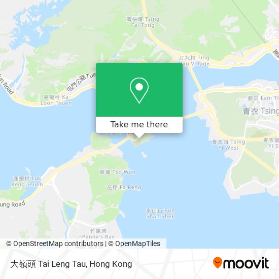 大嶺頭 Tai Leng Tau map