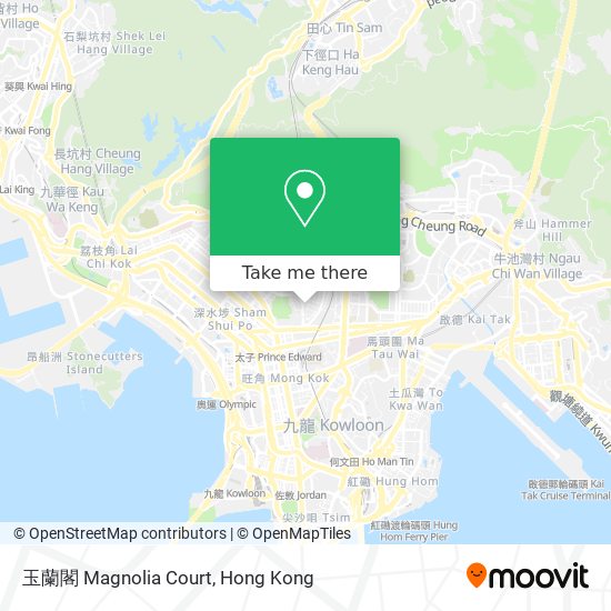 玉蘭閣 Magnolia Court map