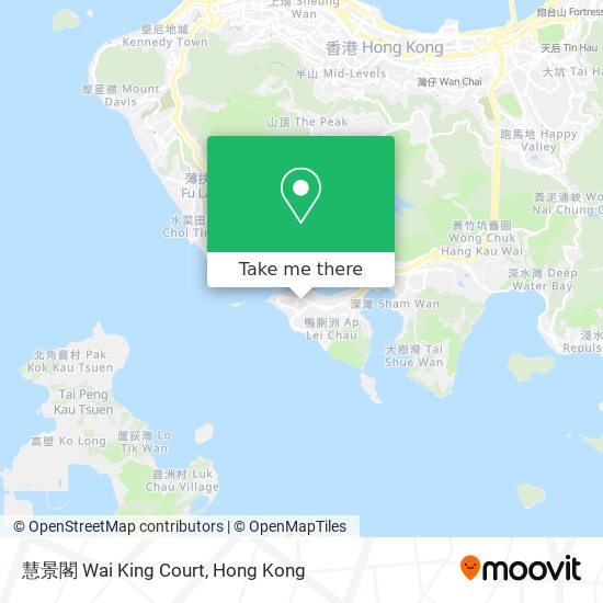 慧景閣 Wai King Court map