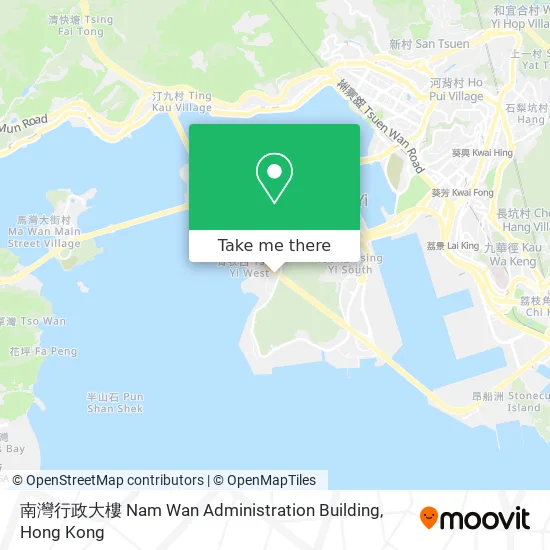 南灣行政大樓 Nam Wan Administration Building地圖