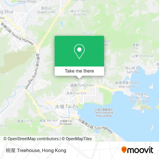 樹屋 Treehouse map