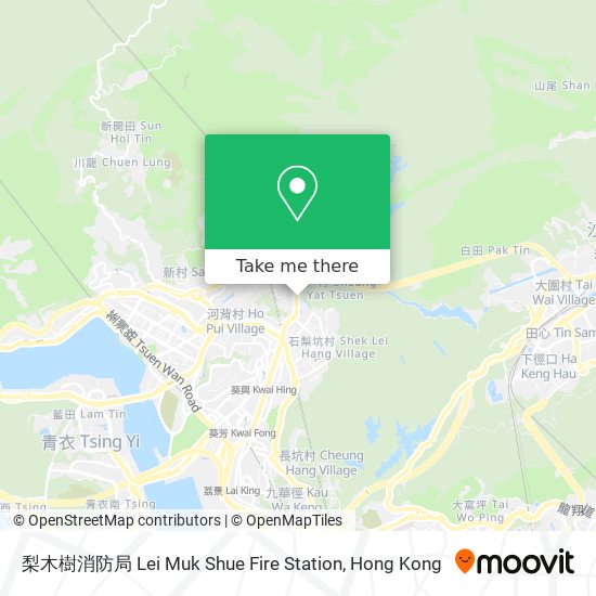 梨木樹消防局 Lei Muk Shue Fire Station map