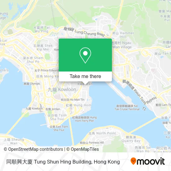 同順興大廈 Tung Shun Hing Building地圖
