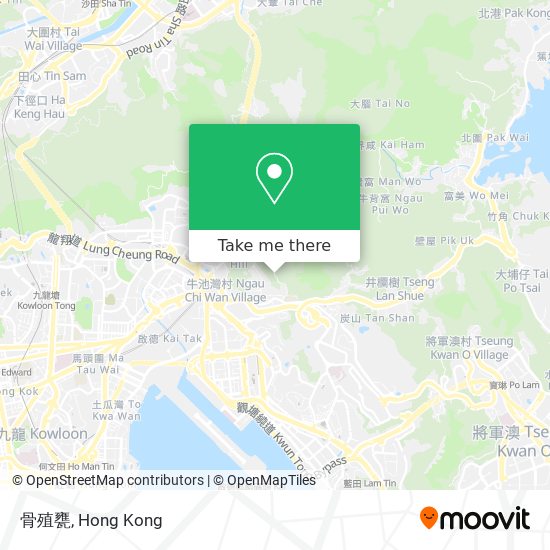 骨殖甕 map