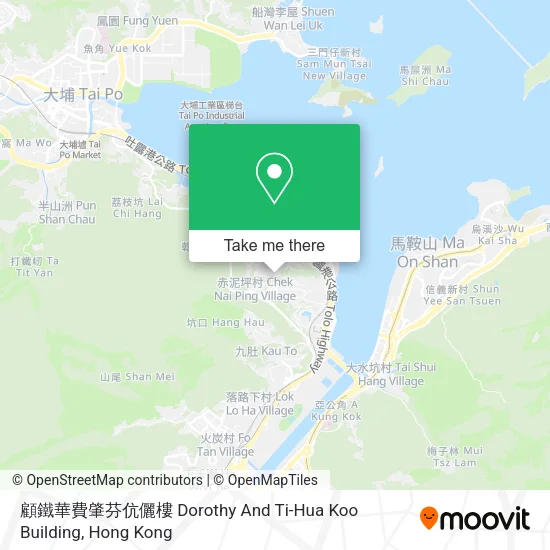 顧鐵華費肇芬伉儷樓 Dorothy And Ti-Hua Koo Building地圖