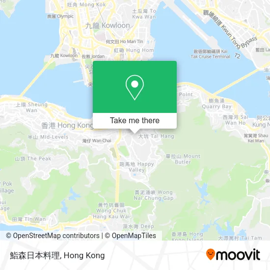 鮨森日本料理 map