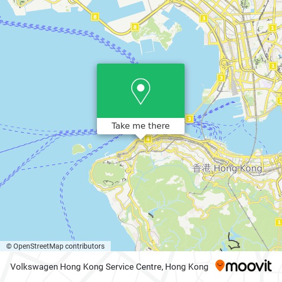 Volkswagen Hong Kong Service Centre map