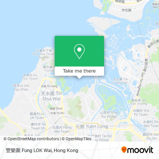 豐樂圍 Fung LOK Wai map