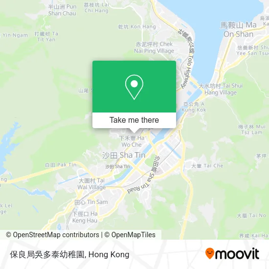保良局吳多泰幼稚園 map