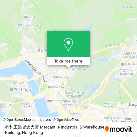 有利工業貨倉大廈 Mercantile Industrial & Warehouse Building map