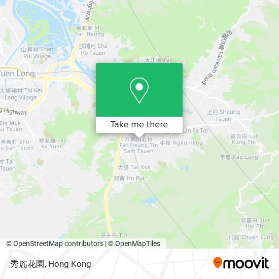 秀麗花園 map